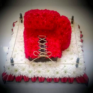Boxing Glove, Sports tribute, Flowers, Florist, Radcliffe, Bury