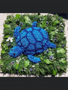 Funeral, Tribute, Turtle, Flowers, Bury, Radcliffe